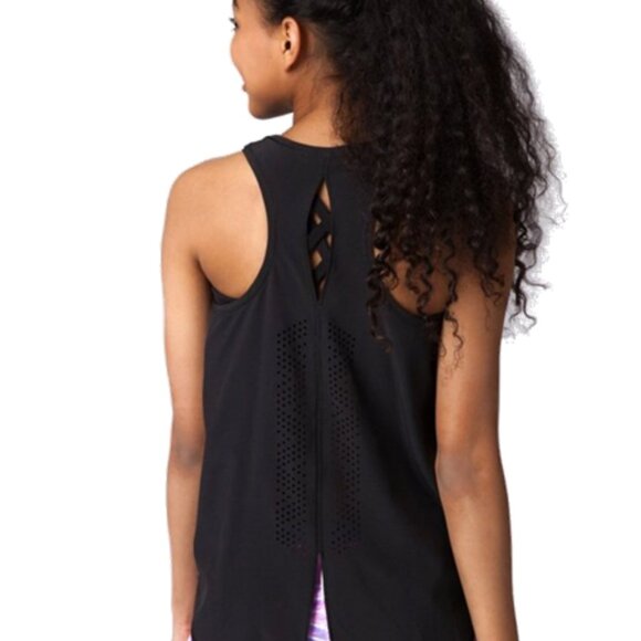Ivivva Sun Sprinter Singlet *Black - Picture 3 of 15